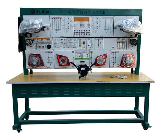 邁騰轎車電氣系統(tǒng)教學(xué)平臺(B)(圖1) 邁騰轎車電氣系統(tǒng)教學(xué)平臺(B)(圖1)